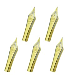 3PCS/5PCS Original Jinhao Fountain Pen Nibs #6 Golden / Silver EF F M Size for Jinhao 100, 450, 159, 750, Double Dragon C1 T1