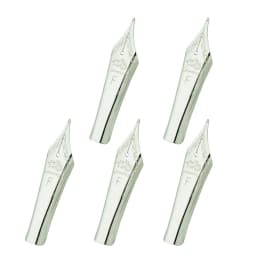 3PCS/5PCS Original Jinhao Fountain Pen Nibs #6 Golden / Silver EF F M Size for Jinhao 100, 450, 159, 750, Double Dragon C1 T1