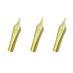 3PCS/5PCS Original Jinhao Fountain Pen Nibs #6 Golden / Silver EF F M Size for Jinhao 100, 450, 159, 750, Double Dragon C1 T1