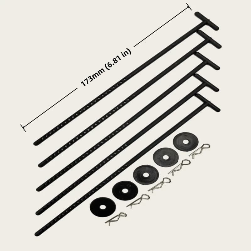 1/8 & 1/10 RC Car Plastic Tires Wheels Holder 5pcs Hobby Model Accessory Collect your Tires Conveniently
