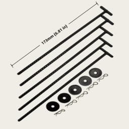 1/8 & 1/10 RC Car Plastic Tires Wheels Holder 5pcs Hobby Model Accessory Collect your Tires Conveniently