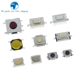 10PCS 3*6 3*4 4*4 SMD Tactile Tact Push Button Switch 2Pin 4Pin Touch Micro Switch 3x4x2 3x6x4.3 3x6x2.5 3x6x5 4x4x1.5 4*4*2.5