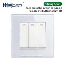 Wallpad White Tempered Glass Panel Wall 1 2 3 Way Curtain Switch USB EU UK EU Socket Outlet TV TEL RJ45 Sat 86*86mm