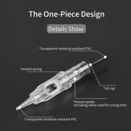 Disposable Eyebrow Tattoo Needles 1R 3R 5R 5F 7F Sterilized Microblading Permanent Makeup Cartridge Needles