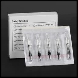 Disposable Eyebrow Tattoo Needles 1R 3R 5R 5F 7F Sterilized Microblading Permanent Makeup Cartridge Needles