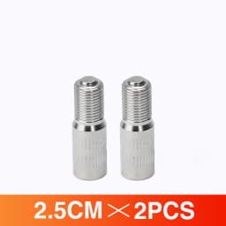 Bicycle Car Valve Extender for Schrader Valve 19mm 25mm 39mm Replacement Cycling Bike Parts Extension Tube Accessories