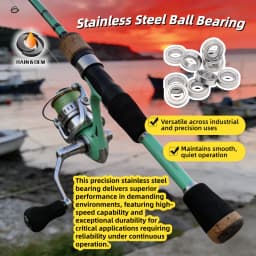 10Pcs SMR74ZZ ABEC-9 Bearing Stainless Steel Ball Bearing 4x7x2.5 3x6x2.5 3x8x4 4x9x4 6x10x3 9x17x5 10x15x4 Fishing Reel Bearing