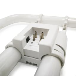 220V 2D Four-Pin Butterfly Lamp GR10q 10W 21W 38W Modulator Tube Tri-Phosphor Fluorescent Energy-Saving Light Bulb White
