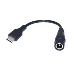5.5*2.1mm 4.0*1.7mm DC Power Plug Waterproof Jacket Female To Micro USB / Mini USB / Type C Male Adapter Cable