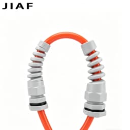 5PCS Waterproof Anti-bending Cable Gland M12 Plastic Joint M16 Nylon PA66 Torsion-proof Glands M20 M25 Seal Joint M18 Connector