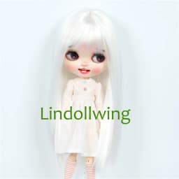 9-10 inch Blyth Wig Long Light Blonde Straight Hair 0809