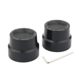 Motorcycle Front Rear Axle Nut Cover Caps CNC Black For Harley Touring Road Glide Low Rider Sportster Iron 883 XL1200 Softail