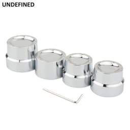 Motorcycle Front Rear Axle Nut Cover Caps CNC Black For Harley Touring Road Glide Low Rider Sportster Iron 883 XL1200 Softail
