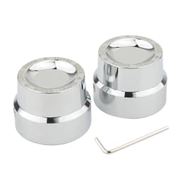 Motorcycle Front Rear Axle Nut Cover Caps CNC Black For Harley Touring Road Glide Low Rider Sportster Iron 883 XL1200 Softail