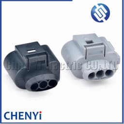3 Pin 3.5 mm Automotive Fog Lamp Light Socket Crankshaft Sensor Plug 1J0973723G 1J0 973 723G 1J0973723 1J0 973 723