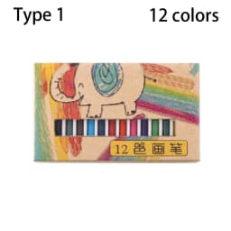 1Set Miniature Crayon Color Pencil Scene Model Doll Colorful Crayon Kids Toys Mini Dollhouse Decoration Dolls Accessories