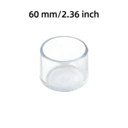 4/8/12/16 PCS Anti-Noise Chair Leg Silicone Floor Protectors Transparent Rubber Furniture Leg Cap Non-Slip Table Feet Caps Cover