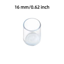 4/8/12/16 PCS Anti-Noise Chair Leg Silicone Floor Protectors Transparent Rubber Furniture Leg Cap Non-Slip Table Feet Caps Cover