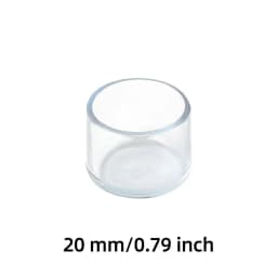 4/8/12/16 PCS Anti-Noise Chair Leg Silicone Floor Protectors Transparent Rubber Furniture Leg Cap Non-Slip Table Feet Caps Cover