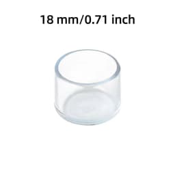 4/8/12/16 PCS Anti-Noise Chair Leg Silicone Floor Protectors Transparent Rubber Furniture Leg Cap Non-Slip Table Feet Caps Cover