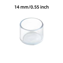 4/8/12/16 PCS Anti-Noise Chair Leg Silicone Floor Protectors Transparent Rubber Furniture Leg Cap Non-Slip Table Feet Caps Cover