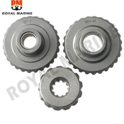Gear Kit For Yamaha 4 Stroke 15HP F15 Outboard Motor 6E7-45560-01 63V-45551-00 6E7-45571-00 Boat Engine Parts