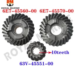 Gear Kit For Yamaha 4 Stroke 15HP F15 Outboard Motor 6E7-45560-01 63V-45551-00 6E7-45571-00 Boat Engine Parts