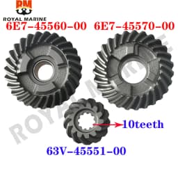 Gear Kit For Yamaha 4 Stroke 15HP F15 Outboard Motor 6E7-45560-01 63V-45551-00 6E7-45571-00 Boat Engine Parts