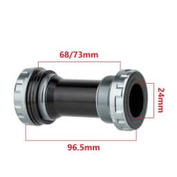 HASSNS Mtb Bottom Bracket Bicycle Hollowtech Central Movement Mountain Bike Central Hollowtech BB For Integrated Crankset