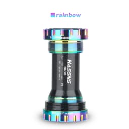 HASSNS Mtb Bottom Bracket Bicycle Hollowtech Central Movement Mountain Bike Central Hollowtech BB For Integrated Crankset