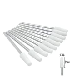 10pcs/set Dental Stone Grinder Polisher Burs 2.35mm Shank For Contouring Shaping Porcelain Dental Rotary Stone Polisher