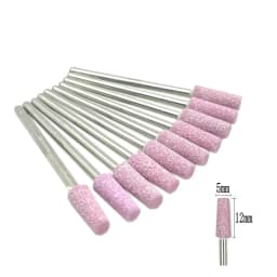 10pcs/set Dental Stone Grinder Polisher Burs 2.35mm Shank For Contouring Shaping Porcelain Dental Rotary Stone Polisher