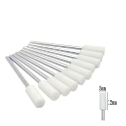 10pcs/set Dental Stone Grinder Polisher Burs 2.35mm Shank For Contouring Shaping Porcelain Dental Rotary Stone Polisher
