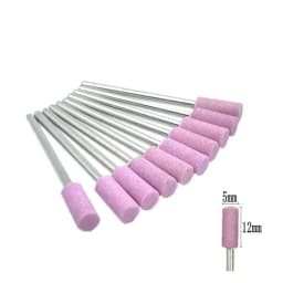 10pcs/set Dental Stone Grinder Polisher Burs 2.35mm Shank For Contouring Shaping Porcelain Dental Rotary Stone Polisher