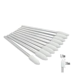 10pcs/set Dental Stone Grinder Polisher Burs 2.35mm Shank For Contouring Shaping Porcelain Dental Rotary Stone Polisher