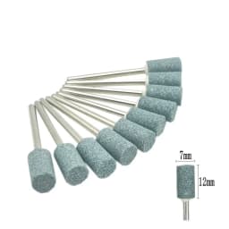 10pcs/set Dental Stone Grinder Polisher Burs 2.35mm Shank For Contouring Shaping Porcelain Dental Rotary Stone Polisher