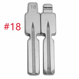 15 Types Universal Car Key Blank 01/02/06/07/15/13/19 KD Blade HU49 TOY43 CY24 MIT11 HYN11 TOY48 FO38 Blade for KD Xhorse Remote