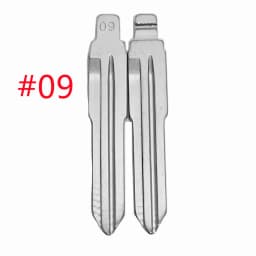15 Types Universal Car Key Blank 01/02/06/07/15/13/19 KD Blade HU49 TOY43 CY24 MIT11 HYN11 TOY48 FO38 Blade for KD Xhorse Remote