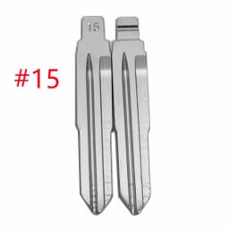 15 Types Universal Car Key Blank 01/02/06/07/15/13/19 KD Blade HU49 TOY43 CY24 MIT11 HYN11 TOY48 FO38 Blade for KD Xhorse Remote