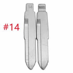 15 Types Universal Car Key Blank 01/02/06/07/15/13/19 KD Blade HU49 TOY43 CY24 MIT11 HYN11 TOY48 FO38 Blade for KD Xhorse Remote