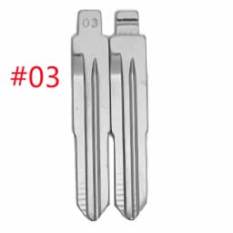 15 Types Universal Car Key Blank 01/02/06/07/15/13/19 KD Blade HU49 TOY43 CY24 MIT11 HYN11 TOY48 FO38 Blade for KD Xhorse Remote