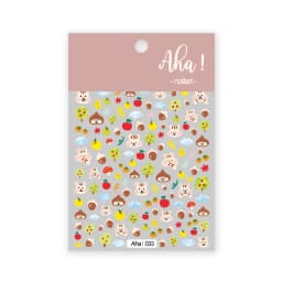 1pc Cartoon Kawaii Dinosaur bear animal Nail Art Sticker rabbit Floret Ultra-thin Japanese Decal Self Adhesive Manicure Decor #3