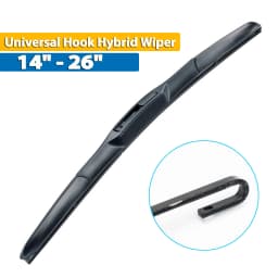 Universal Car Windscreen Wiper Blade U Hook Type 14"16"17"18"19"20"21"22"24"26" Windshield Rubber Hybrid Auto Wipers Accessories