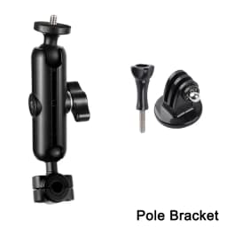 For Gopro Motorcycle Support Ram Mount Motorcycle Go Pro Handlebar Mount Bicycle Holder Bracket Sports Camera Support Gopro Moto