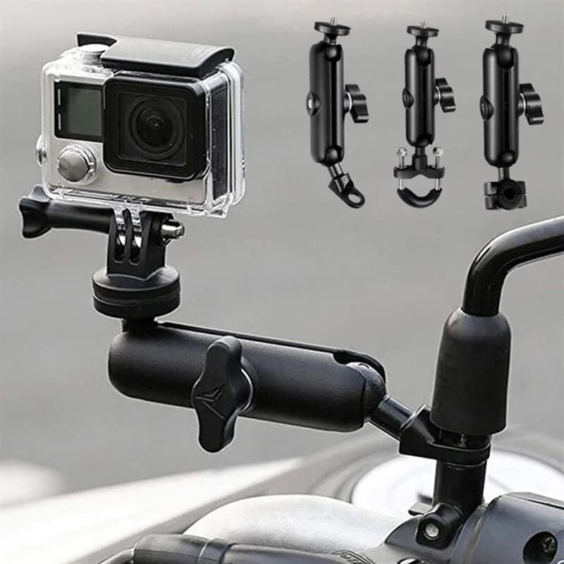 For Gopro Motorcycle Support Ram Mount Motorcycle Go Pro Handlebar Mount Bicycle Holder Bracket Sports Camera Support Gopro Moto