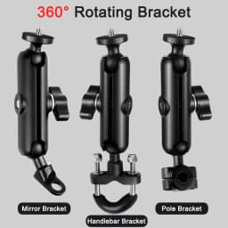 For Gopro Motorcycle Support Ram Mount Motorcycle Go Pro Handlebar Mount Bicycle Holder Bracket Sports Camera Support Gopro Moto