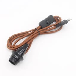 2m EU Standard Power Cord with Switch E14 Bulb Holder Lamp Socket For Bed Room Decor Lamps Simple Pendant Light Cord Kits