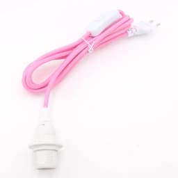 2m EU Standard Power Cord with Switch E14 Bulb Holder Lamp Socket For Bed Room Decor Lamps Simple Pendant Light Cord Kits
