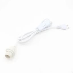 2m EU Standard Power Cord with Switch E14 Bulb Holder Lamp Socket For Bed Room Decor Lamps Simple Pendant Light Cord Kits