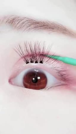 120 Clusters of 10D Fishtail Hairs Natural Eyelash Extension Personal Eyelashes A Type Fairy Eyelashes Thick Eyelashes Tool